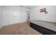 Small bedroom with air mattress and double doors at 5826 Sw 83Rd Ln, Ocala, FL 34476