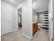 Second bathroom with shower and tile floor at 6 Bahia Course Way, Ocala, FL 34472