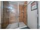 Clean bathroom with a shower and tiled walls at 6 Bahia Course Way, Ocala, FL 34472