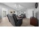 Relaxing living room with comfortable reclining furniture at 6 Bahia Course Way, Ocala, FL 34472