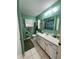 Bathroom with vanity, shower, and bathtub at 7632 Sw 112Th Ln, Ocala, FL 34476