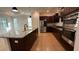 Modern kitchen with stainless steel appliances and granite countertops at 7729 Sw 85Th Cir, Ocala, FL 34481