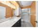 Bathroom features a marble shower and vanity at 8111 Sw 108Th Street Rd, Ocala, FL 34481