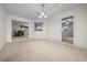 Open dining room featuring views into kitchen and living room at 8111 Sw 108Th Street Rd, Ocala, FL 34481