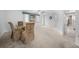 Dining room with table and chairs, view of kitchen at 8111 Sw 108Th Street Rd, Ocala, FL 34481