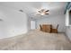 Dining area with table, chairs, and carpet at 8111 Sw 108Th Street Rd, Ocala, FL 34481