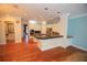Open kitchen featuring island cooktop, stainless appliances, and ample counter space at 9340 Sw 9Th Ter, Ocala, FL 34476