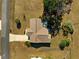 Overhead view of the house and yard at 11250 Sw 79Th Ter, Ocala, FL 34476