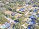 Wide shot of neighborhood with several homes and pools at 1209 Se 17Th Ave, Ocala, FL 34471