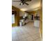 Kitchen with white cabinets and tile floor at 13981 Se 86Th Cir, Summerfield, FL 34491