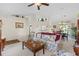 Open living space with a view into the dining area and kitchen at 17385 Se 110Th Ter, Summerfield, FL 34491