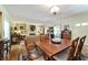 Traditional dining room with hardwood floors and wooden table at 1758 Se 7Th St, Ocala, FL 34471