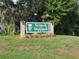 Scottish Highlands community sign with landscaping at 1904 Tweed Ct, Leesburg, FL 34788