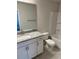 Granite counters and new fixtures in bathroom at 2214 Nw 23Rd Loop, Ocala, FL 34475