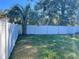 Large backyard with fenced enclosure and grassy area at 4517 Se 28Th St, Ocala, FL 34480