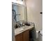 Bathroom with vanity, sink, and shower at 4517 Se 28Th St, Ocala, FL 34480