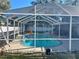 Screened pool with a large deck and plenty of space at 4517 Se 28Th St, Ocala, FL 34480