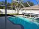 Inviting screened pool with ample deck space at 4517 Se 28Th St, Ocala, FL 34480