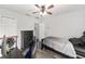 Guest bedroom with a desk and full-size bed at 6695 Sw 64Th Ter, Ocala, FL 34476