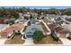 Aerial view of a house and surrounding neighborhood at 1065 Ne 31St Ter, Ocala, FL 34470