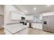 Modern kitchen with stainless steel appliances and granite countertops at 111 Fisher Trace Dr, Ocklawaha, FL 32179