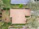 Bird's-eye view of the house and surrounding landscape at 19586 Sw 84Th Pl, Dunnellon, FL 34432