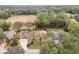 Aerial view of neighborhood with lush trees and homes at 19586 Sw 84Th Pl, Dunnellon, FL 34432