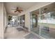 Relaxing screened porch with access to the backyard at 4074 Sw 47Th Ct, Ocala, FL 34474