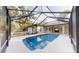 Spacious screened pool with plenty of room to relax and enjoy the Florida sun at 4475 Se 48Th Place Rd, Ocala, FL 34480