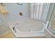 Bathroom featuring a corner soaking tub at 13077 Se 86 Ct, Summerfield, FL 34491