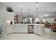 Spacious kitchen with large island and ample counter space at 13077 Se 86 Ct, Summerfield, FL 34491