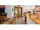 Open kitchen boasts a large island and ample wood cabinets at 2821 Se 80Th St, Ocala, FL 34480
