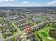 Property location shown in relation to surrounding community and golf course at 3416 Eisenhower Way, The Villages, FL 32163