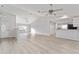 Open living room with high ceilings and LVP flooring at 4480 Nw 79Th Terrace Rd, Ocala, FL 34482
