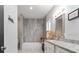 Bathroom with granite countertop, double vanity, and bathtub at 4880 Sw 106Th St, Ocala, FL 34476