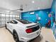 Attached garage with ample space for car and bikes at 4880 Sw 106Th St, Ocala, FL 34476