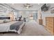 Spacious main bedroom with large bed and private office area at 4880 Sw 106Th St, Ocala, FL 34476