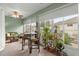 Relaxing sunroom with ample seating and many plants at 5908 Nw 24Th St, Ocala, FL 34482