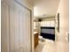 Bathroom featuring tiled floors, shower with curtain, and vanity with sink at 6701 Se 99Th Pl, Belleview, FL 34420