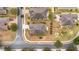 Aerial view of a house in a residential neighborhood at 7358 Sw 101St Ave, Ocala, FL 34481