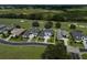 Aerial view showcasing home's location in golf course community at 7647 Nw 33Rd Pl, Ocala, FL 34482