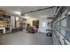 Organized garage with storage solutions and work area at 8512 Sw 107Th Pl, Ocala, FL 34481