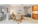 Small dining area with a round table and four chairs at 8851 Sw 92Nd Pl # E, Ocala, FL 34481