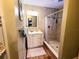 Updated bathroom with a large shower and modern vanity at 1040 Se 9Th Ave, Ocala, FL 34471