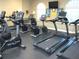 Cardio room with treadmills and stationary bikes at 11388 Sw 138Th Ln, Dunnellon, FL 34432