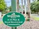 Sign for Spruce Creek Preserve, 55+ deed restricted at 11388 Sw 138Th Ln, Dunnellon, FL 34432