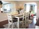 Open dining area adjacent to kitchen with a view into the Gathering room; great for entertaining at 13779 Sw 111Th Ave, Dunnellon, FL 34432