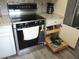 Kitchen with pull-out drawers for pots and pans at 13779 Sw 111Th Ave, Dunnellon, FL 34432