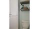 Clean toilet and storage shelves above at 13779 Sw 111Th Ave, Dunnellon, FL 34432