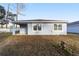 Backyard view of light blue house at 13824 Se 42 Ave, Summerfield, FL 34491